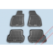 Alfombrillas Goma Negra Seat Exeo Desde 2008 4-Piezas
