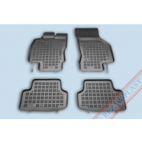 Alfombrillas Goma Negra Seat Leon Iii Desde 2013 4-Piezas