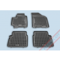 Alfombrillas Goma Negra Chevrolet Aveo 2002 - 2011 4-Piezas