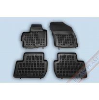 Alfombrillas Goma Negra Peugeot 4007 Desde 2008 4-Piezas