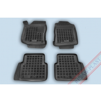 Alfombrillas Goma Beige Saab 9-5, 1997-2009 4-Piezas