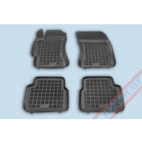 Alfombrillas Goma Negra Subaru Forester Iii 2008-2013 4-Piezas