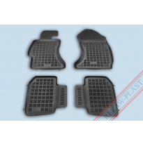 Alfombrillas Goma Negra Subaru Xv Desde 2012 4-Piezas