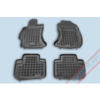 Alfombrillas Goma Negra Subaru Forester Iv Desde 2013 4-Piezas