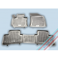 Alfombrillas Caucho Color Negro Con Clips Ssangyong Tivoli Desde 2015 3 Piezas