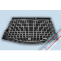 Alfombra / Cubeta De Maletero En Goma Negra Nissan Qashqai 5 Plazas -  2007  2014