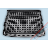 Alfombra / Cubeta De Maletero En Goma Negra Opel Zafira a - 03/1999 - 2005