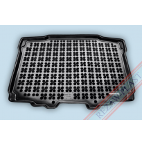 Alfombra / Cubeta De Maletero En Goma Negra Skoda Yeti Con Kit De Herramientas En Maletero - Desde 2009