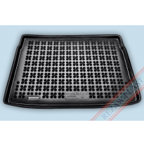 Alfombra / Cubeta De Maletero En Goma Negra Vw Golf Vi  Hatchback Con Rueda De Repuesto De Tamaño Normal   *No Valia Para Rueda