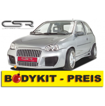 KIT CARROCERIA Opel Corsa B Kit carroceria (P. Delantero, P. Trasero, Taloneras, *Otros (*Consultar) ) Referencias incluidas FSK