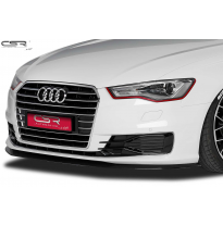 Spoiler añadido delantero Negro brillante Audi A6 C7 CSL146-G