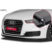 Spoiler añadido delantero imitacion carbono Audi A6 C7 CSL146-C