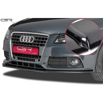 Spoiler añadido delantero imitacion carbono Audi A4 B8 CSL160-C