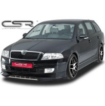 AÑADIDO PARAGOLPES DELANTERO FIBRA VIDRIO Skoda Octavia II 1Z AÑO 2004-2009