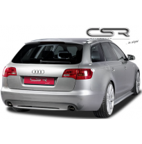 AÑADIDO PARAGOLPES TRASERO FIBRA VIDRIO Audi A6 C6 Typ 4F AÑO 06/2004-2008  Solo Avant, No S6 / RS6