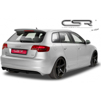 AÑADIDO PARAGOLPES TRASERO FIBERFLEX Audi A3 8P/8PA AÑO 2008-2012  3/5 puertas