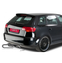 ALERON TRASERO FIBERFLEX Audi A3 8PA 5-puertas AÑO  2005-2008