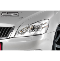 PESTAÑAS FAROS DELANTEROS ABS Skoda Octavia 2 Facelift Todos modelos AÑO  Desde 2009