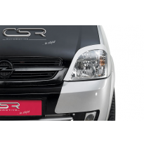 PESTAÑAS FAROS DELANTEROS ABS Opel  Meriva A Todos modelos AÑO  2003-2010