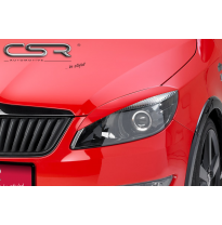 PESTAÑAS FAROS DELANTEROS ABS Skoda Fabia 2 ab Facelift Todos modelos AÑO  Desde 2010