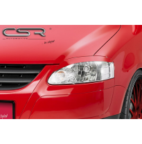 PESTAÑAS FAROS DELANTEROS ABS VW Fox Todos modelos AÑO  2005-2011