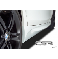 TALONERAS LATERALES FIBERFLEX BMW  1er E87 Hatchback Fünfpuertas AÑO  Desde 2004
