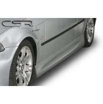 TALONERAS LATERALES FIBRA VIDRIO BMW  3er E46  Compact AÑO  1998-2007