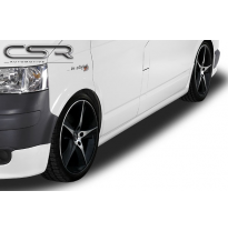 TALONERAS LATERALES FIBRA VIDRIO VW T5 No para: Pritsche, langen Radstand, Modelle mit 2 Schiebetüren AÑO  Desde 2003