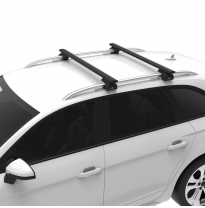 Kit barras de techo Cruzber CRUZ Airo Dark Aluminio Mazda 6 Wagon (III/GJ-GL - railing) Año: 2013 -