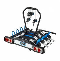 CRUZ Pivot R3 EU towbar - 4 bicis Portabicicletas para bola de remolque con diseño moderno y características exclusivas.