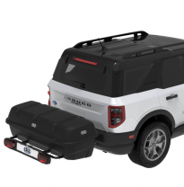 Cofre trasero CRUZ Sector 400NT -negro texturado-