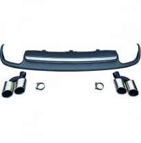 Difusor Paragolpes Trasero A6 Audi Año:  10-18        S6-Look