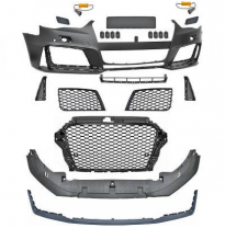 Paragolpes Deportivo Delantero A3 Audi Año:  12-16      No Valido Sedan