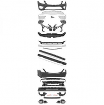 Kit Carroceria Deportivo W222 Mercedes Año:  13-&gt;&gt;   Con Endrohrblenden