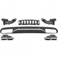 Difusor Paragolpes Trasero. W205 Mercedes Año:  15-&gt;&gt;        Coupe