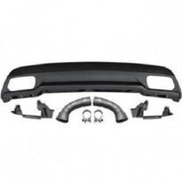 Difusor Paragolpes Trasero W176 Mercedes Año:  13-&gt;&gt;       Amg A45 Look