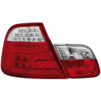 Pilotos Led Bmw E46 Coupé 98-03 _ Rojo/Cristal