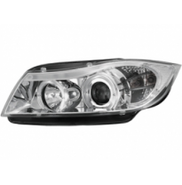 Faros Delanteros Bmw E90 _ 2 Angel Eyess
