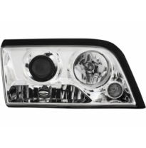 Faros Delanteros Mercedes Benz W202 C-Class 93-01_ Cromado
