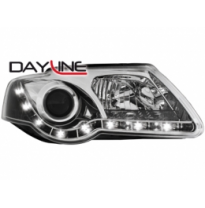 Faros Luz Diurna Vw Passat 3c 05+ Cromado
