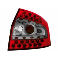 Led Pilotos Traseros Audi A4 Lim. 01-03 _ Rojo/Cristal