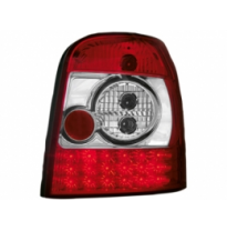 Led Pilotos Traseros Audi A4 B5 Avant 7.95-9.01 _ Rojo/Cristal