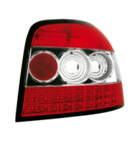 Led Pilotos Traseros Audi A3 8p 2003+ _ Rojo/Cristal