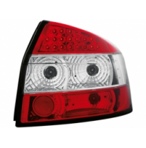 Led Pilotos Traseros Audi A4 2003 _ Rojo/Cristal