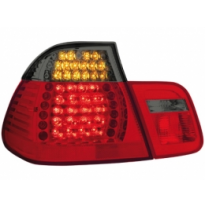 Led Pilotos Traseros Bmw E46 4d 98-01 _ Rojo/Negro