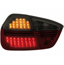 Pilotos Traseros Led Bmw E90 _ 05+ _Sedan_ Rojo/Negros / Con Intermitente De Led