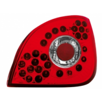 Led Pilotos Traseros Ford Fiesta 4/5 96+ _ Rojo/Cristal