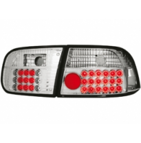 Led Pilotos Traseros Honda Civic 92-95 2-4t _ Cristal