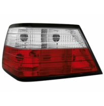 Pilotos Traseros Mercedes Benz W124 85-94 _ E-Kl. _ Rojo/Cristal