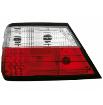 Led-Pilotos Traseros Mercedes Benz W124 85-94 _ Rojo/Cristal